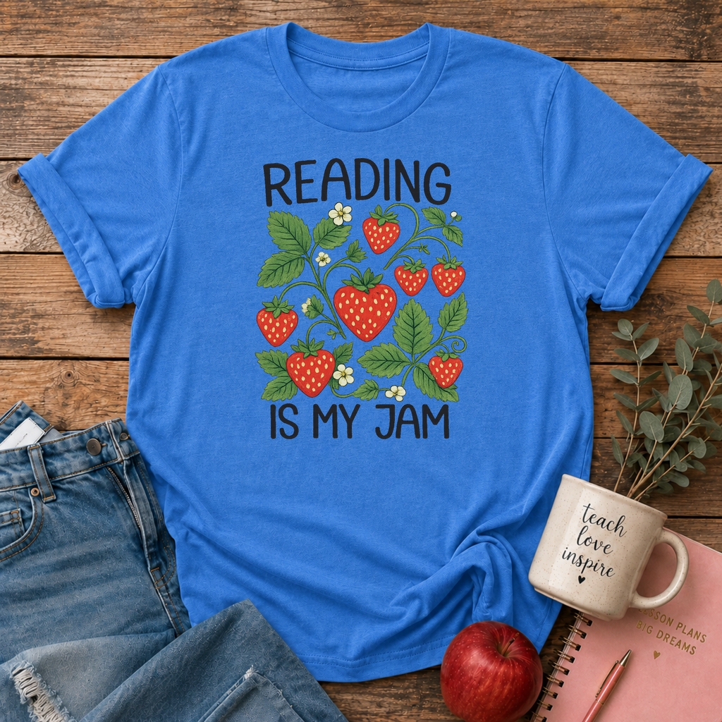 Reading is my Jam T-shirt