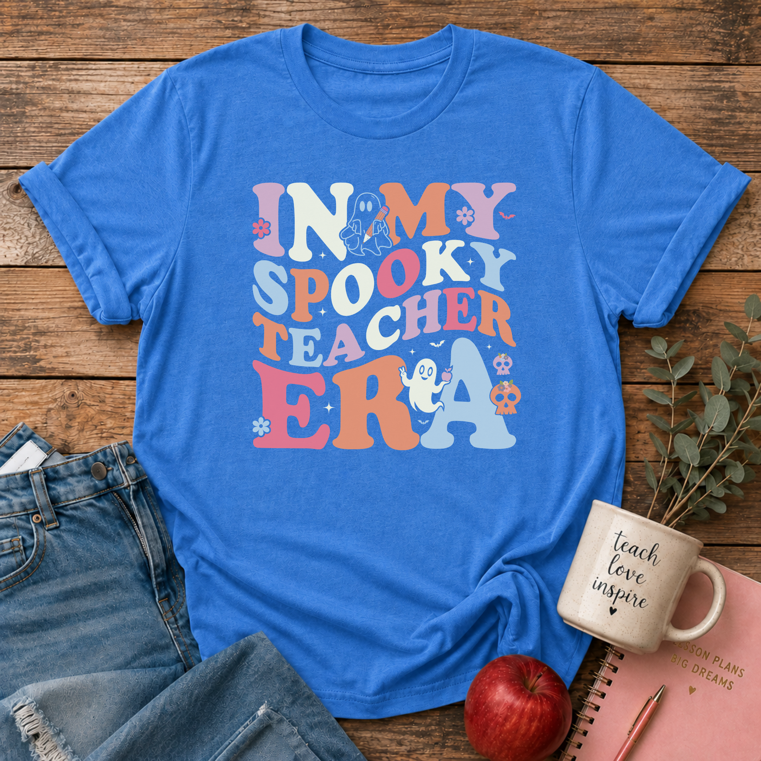 Spooky Teacher Era T-shirt
