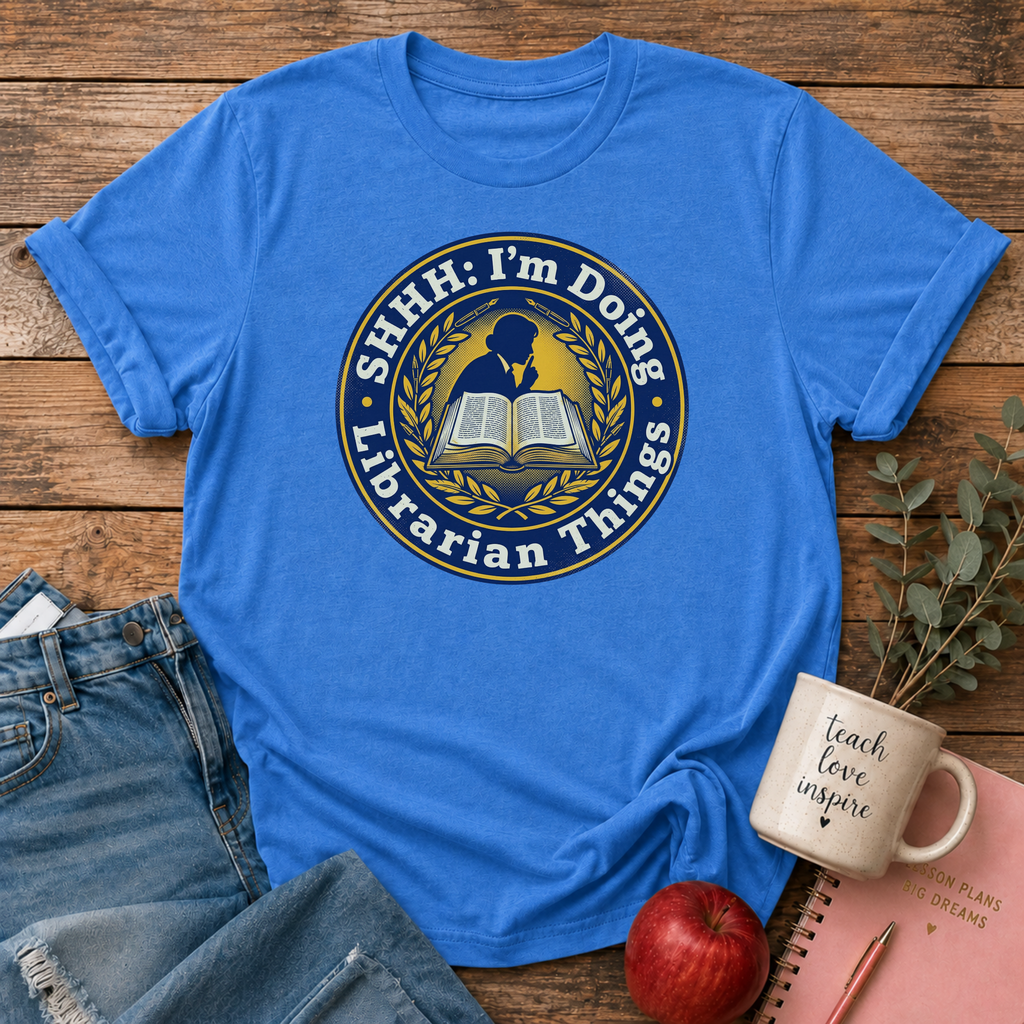 Shhh Librarian Things T-Shirt