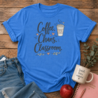 Coffee.Chaos.Classroom T-shirt