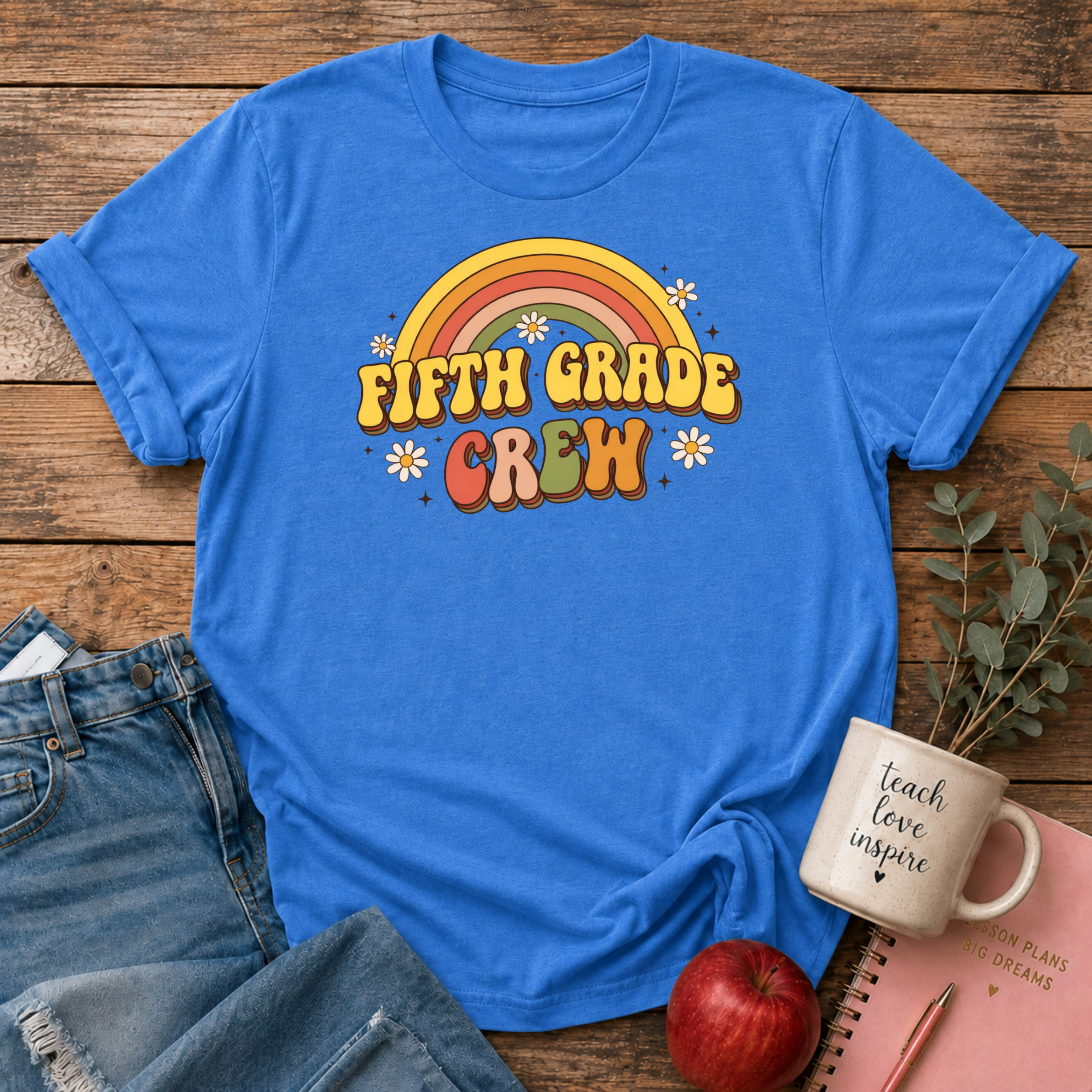 Fifth Grade Retro T-shirt