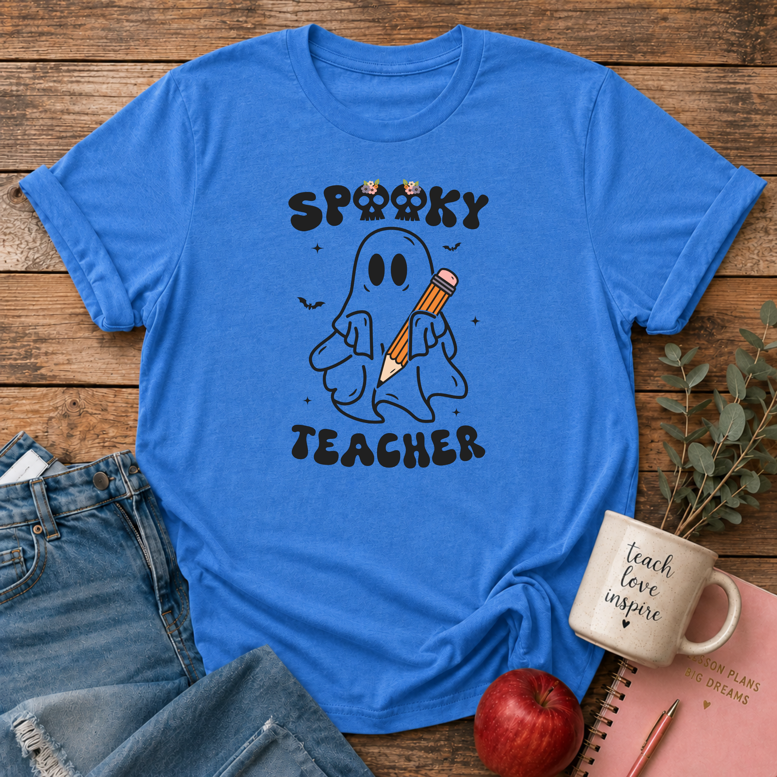 Spooky Teacher T-shirt