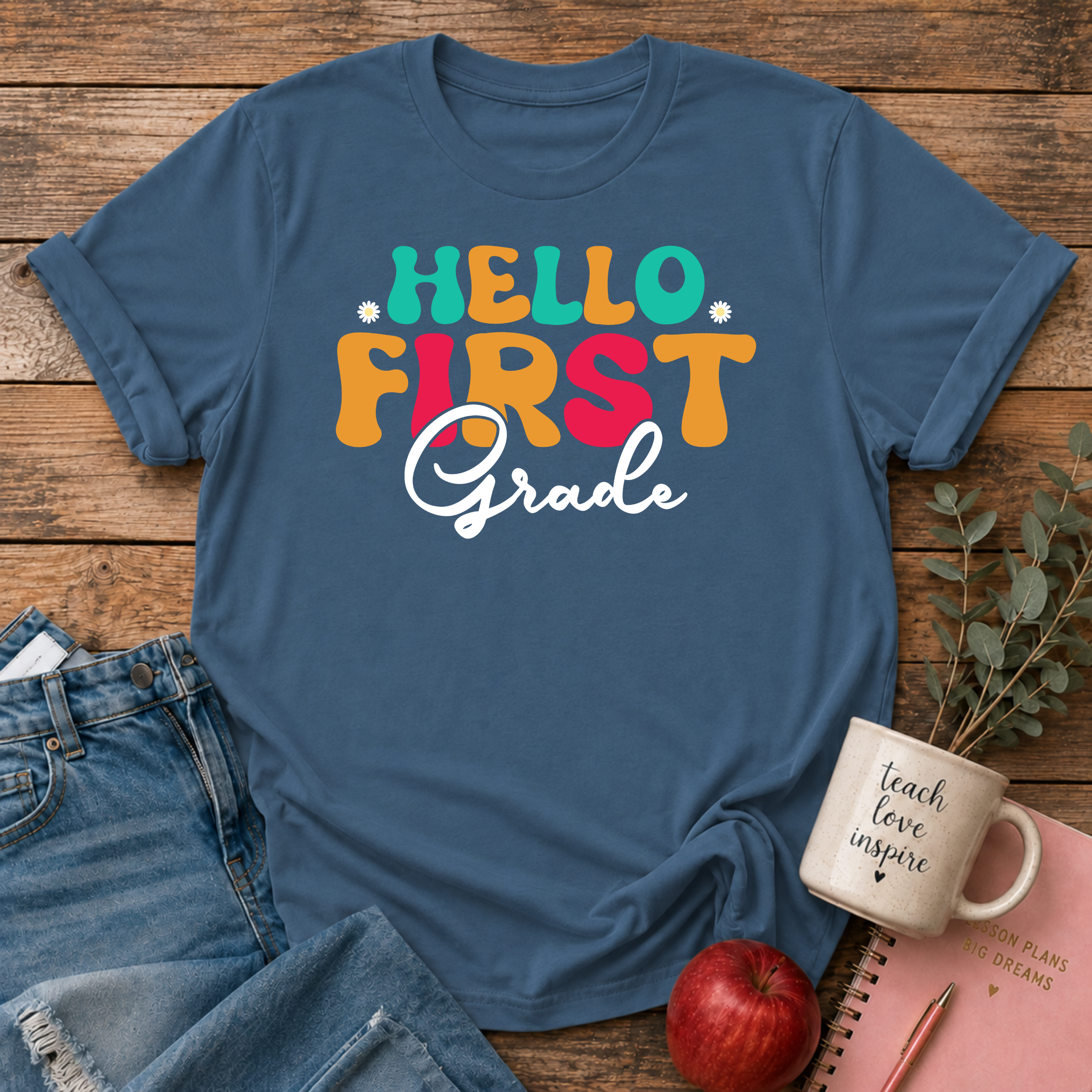 Hello First Grade T-shirt