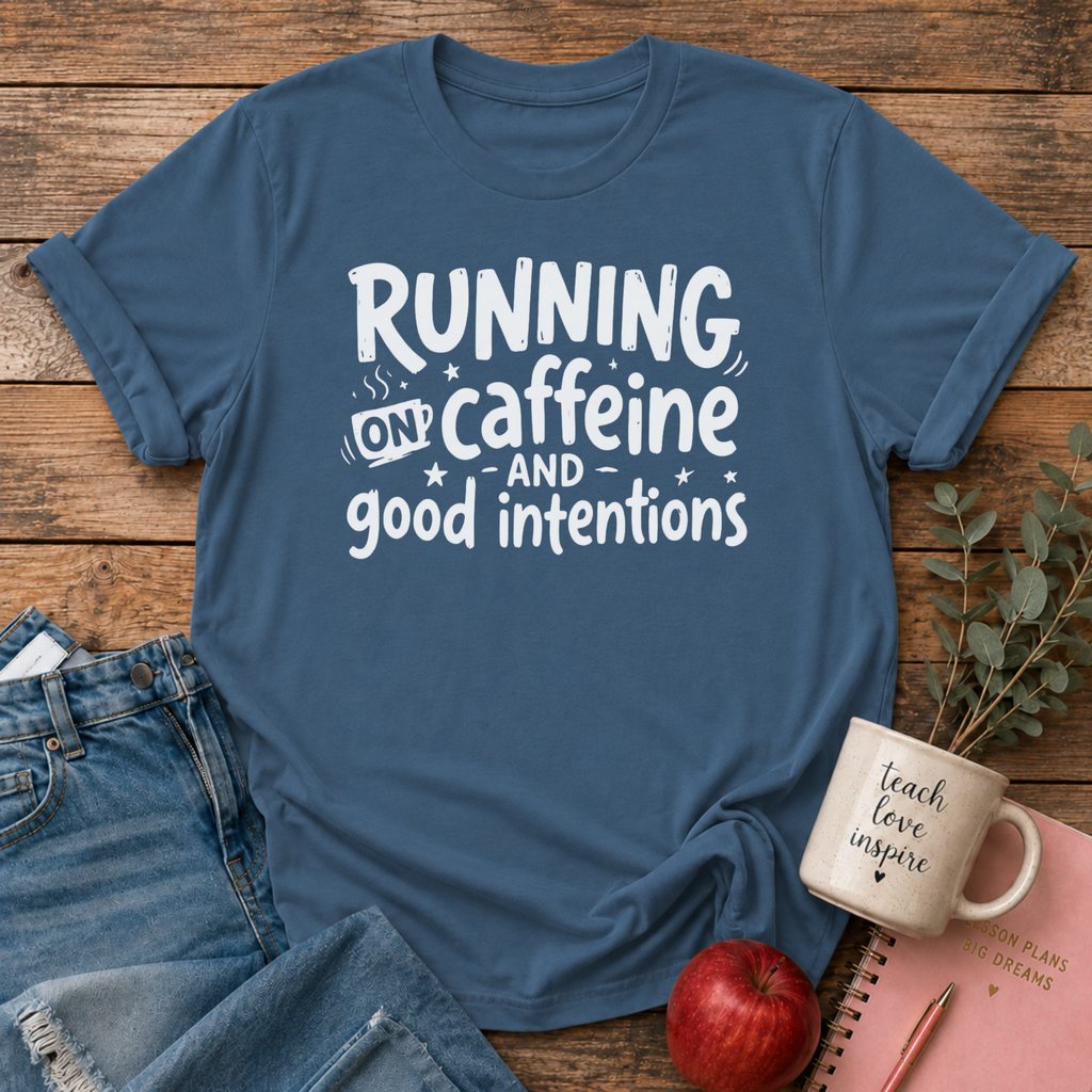 Caffeine & Good Intentions T-Shirt