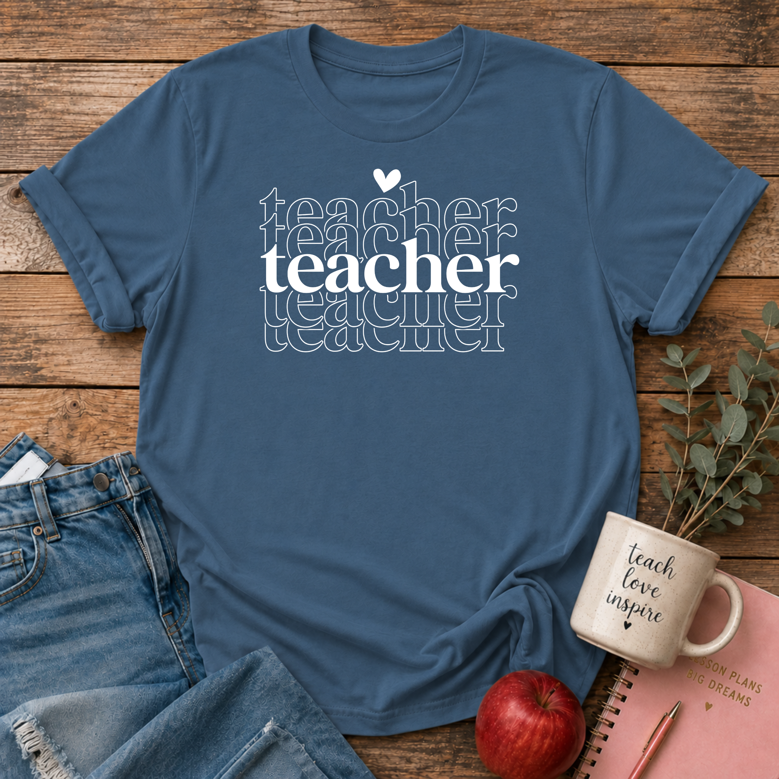 Teacher Layered T-shirt
