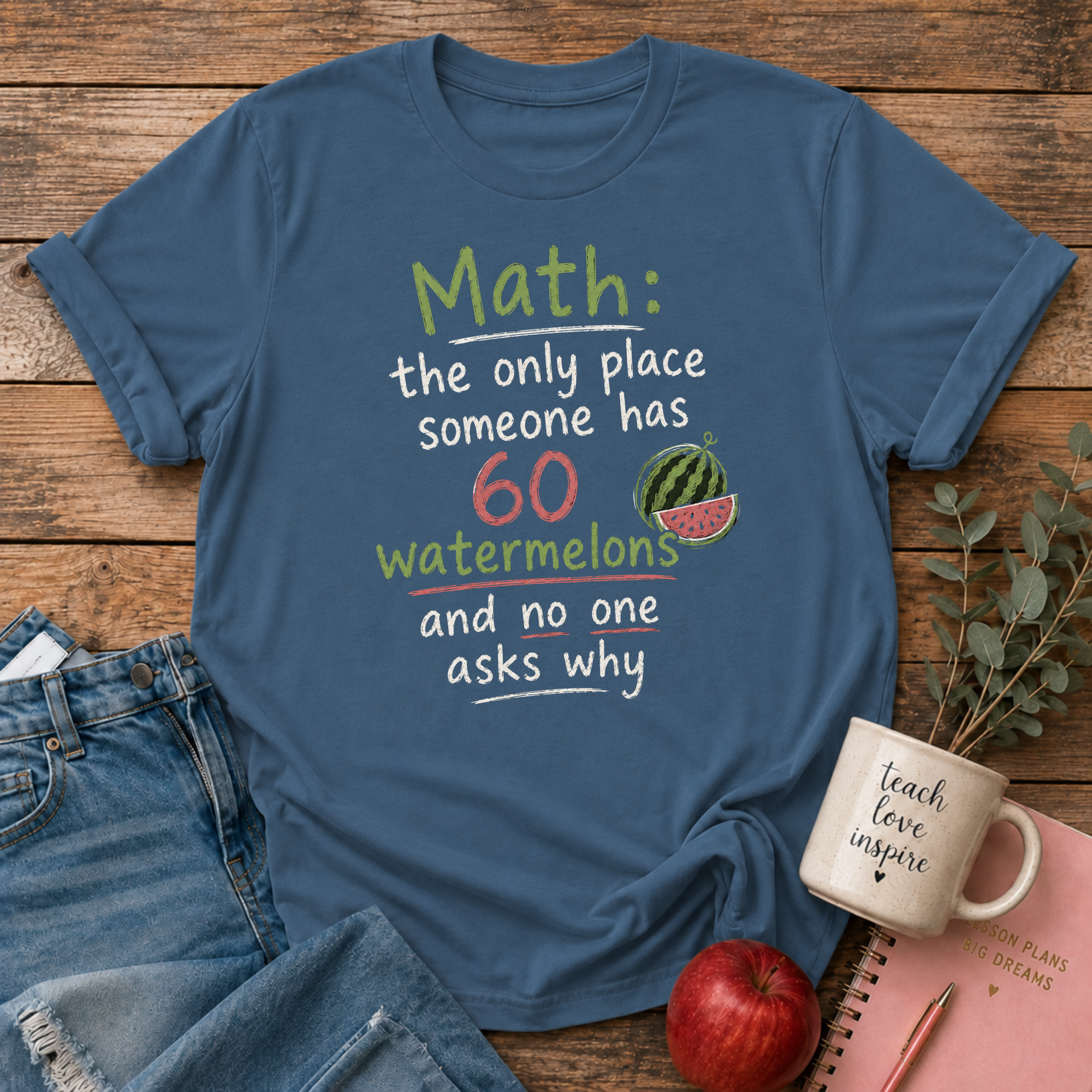 Watermelon Math T-shirt