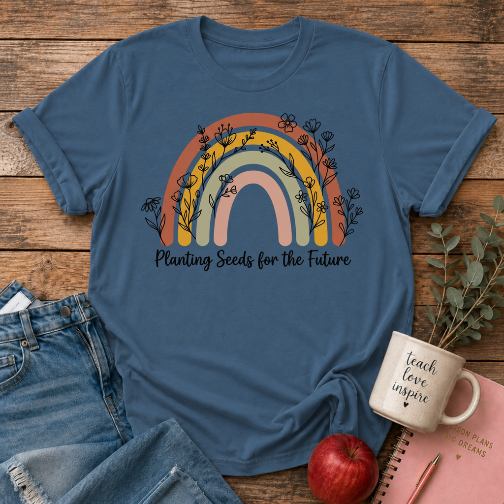 Planting Seeds Template T-shirt