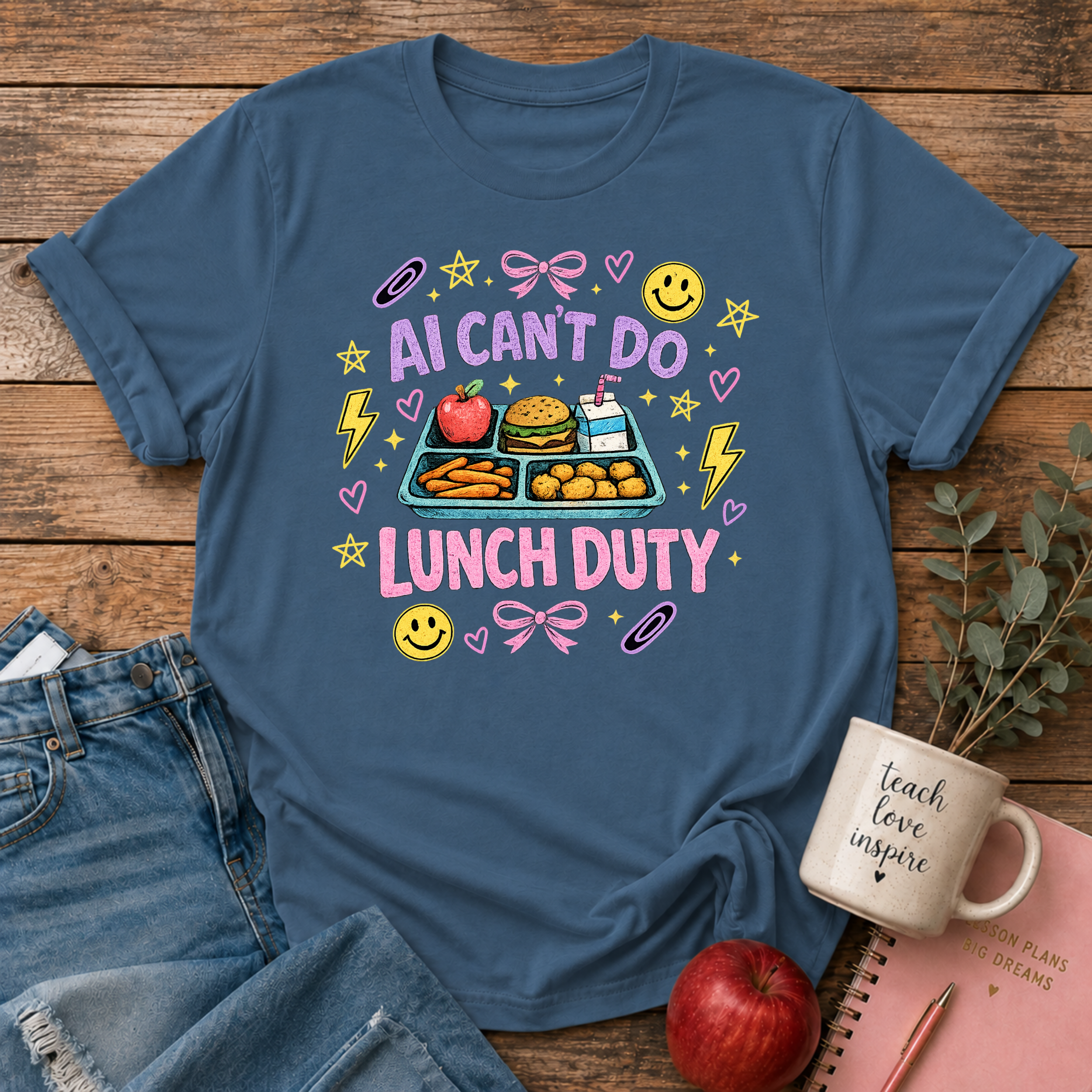 AI Lunch Duty T-shirt