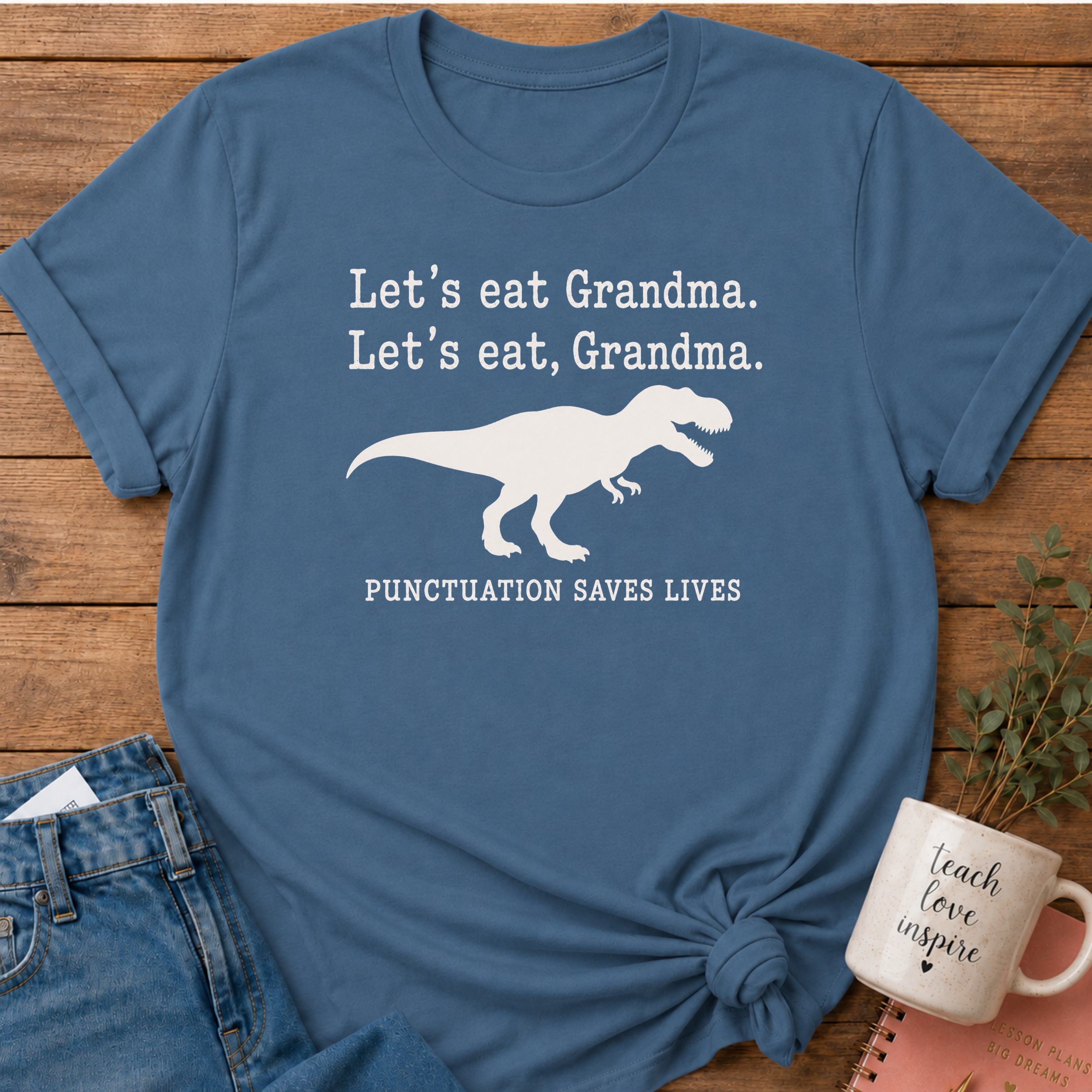 Punctuation Saves Lives T-shirt