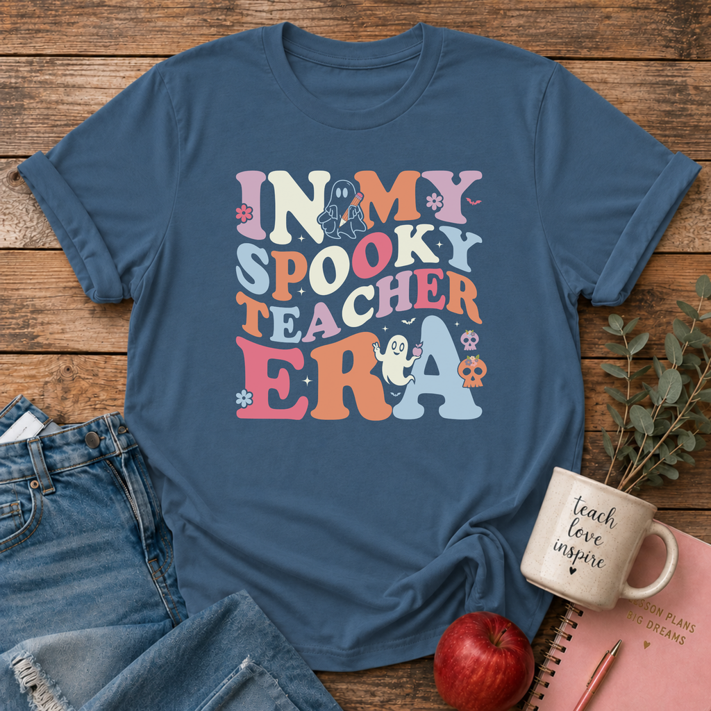 Spooky Teacher Era T-shirt
