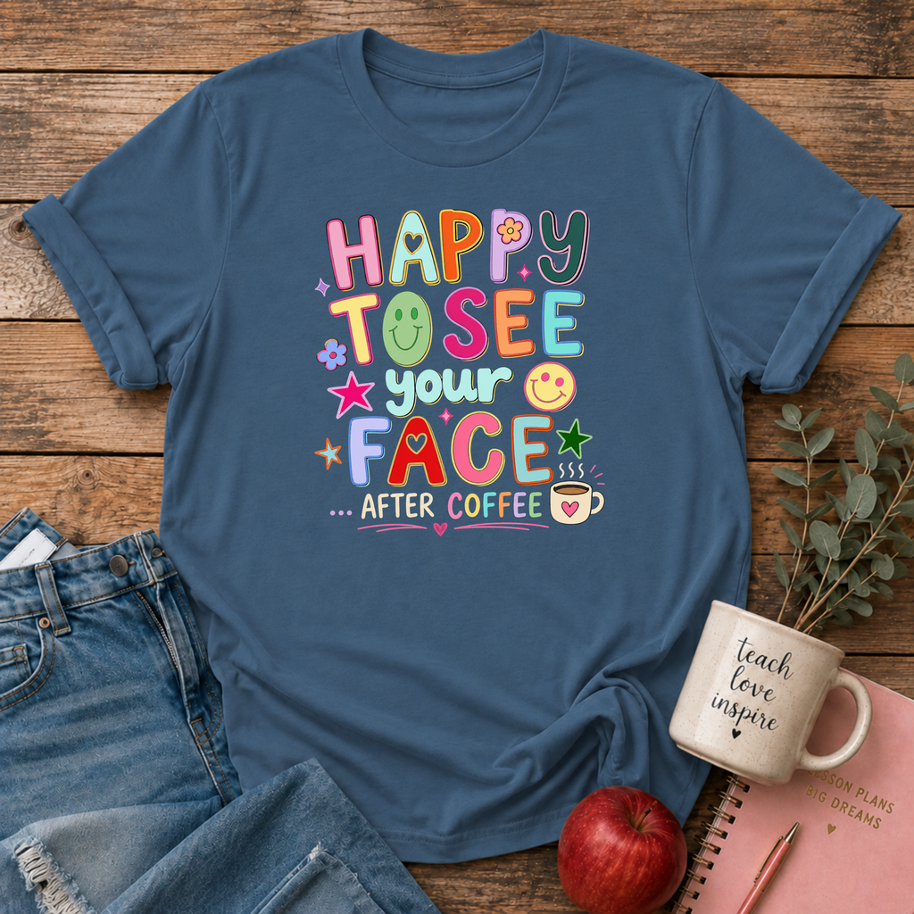 Happy to See Your Face T-shirt
