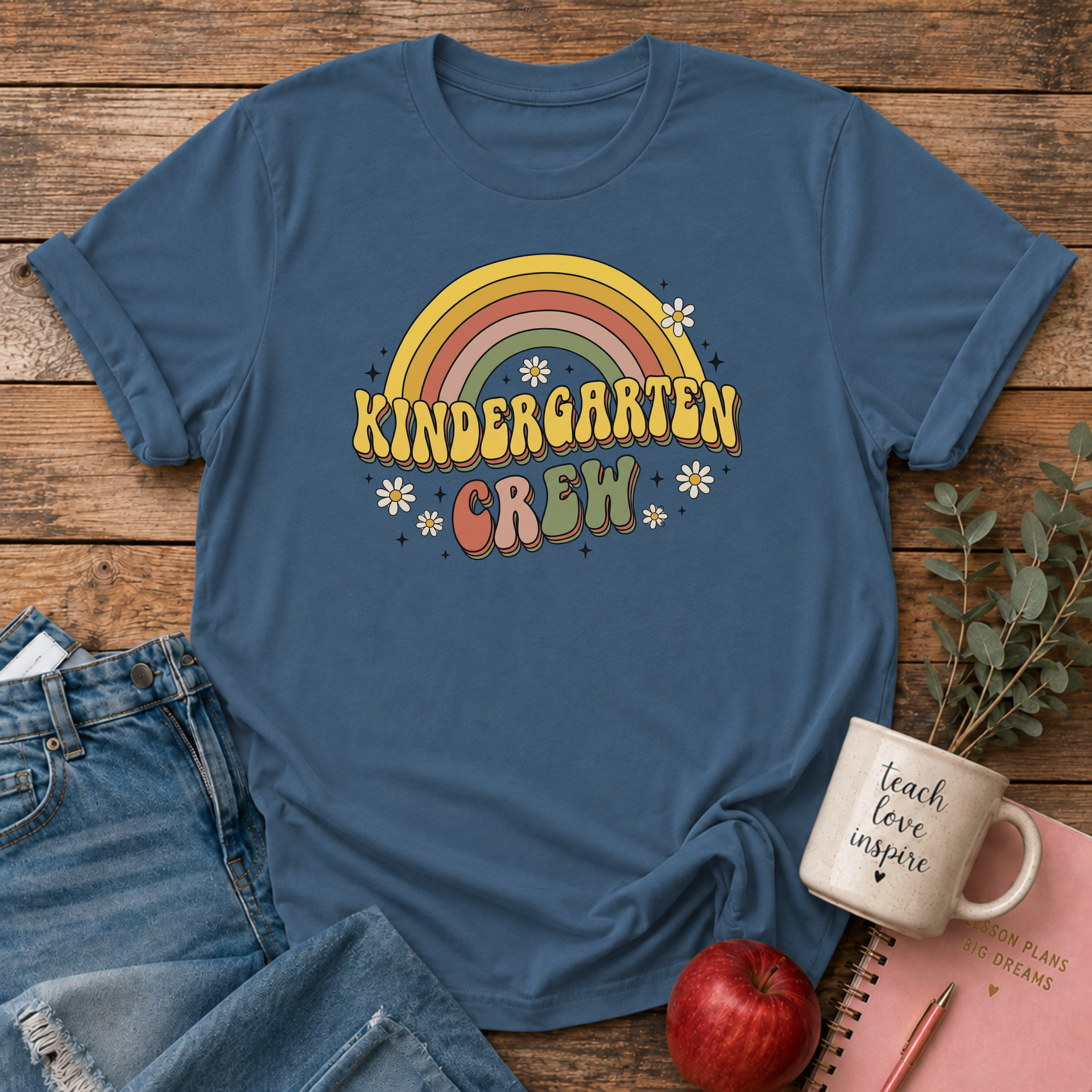 Kindergarten Retro T-shirt