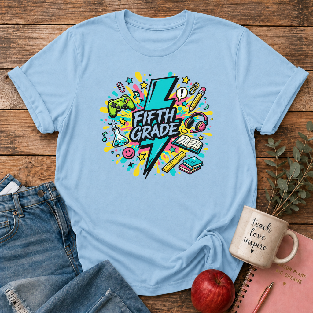Electric Fifth Grade T-shirt
