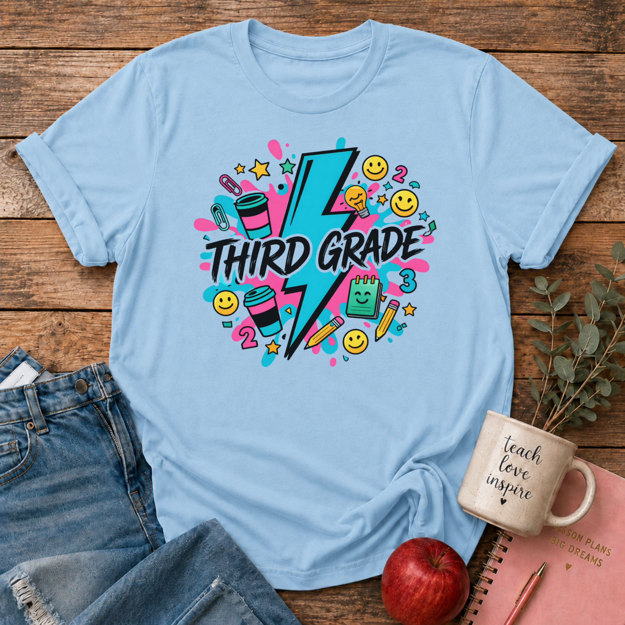 Electric Third Grade T-shirt