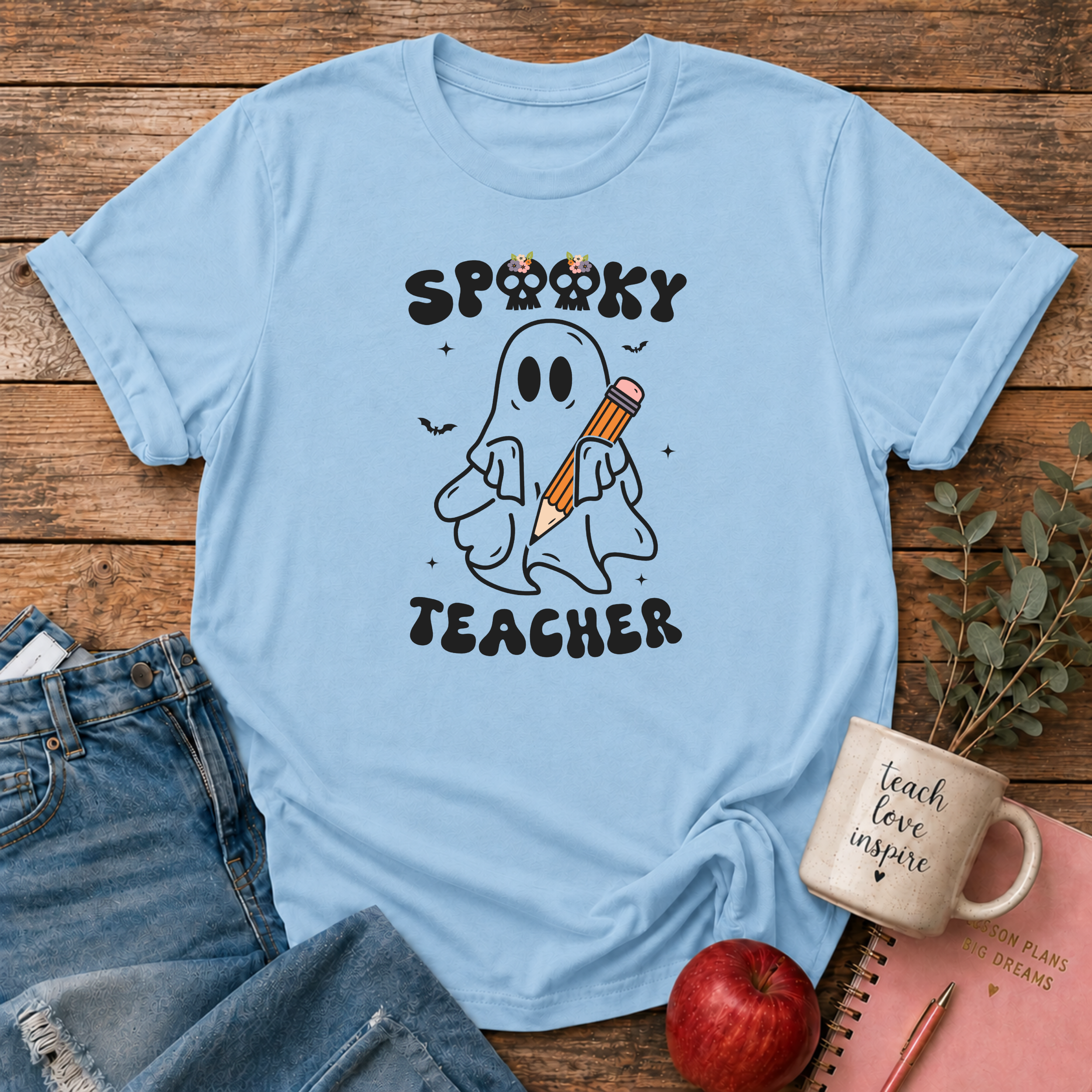 Spooky Teacher T-shirt