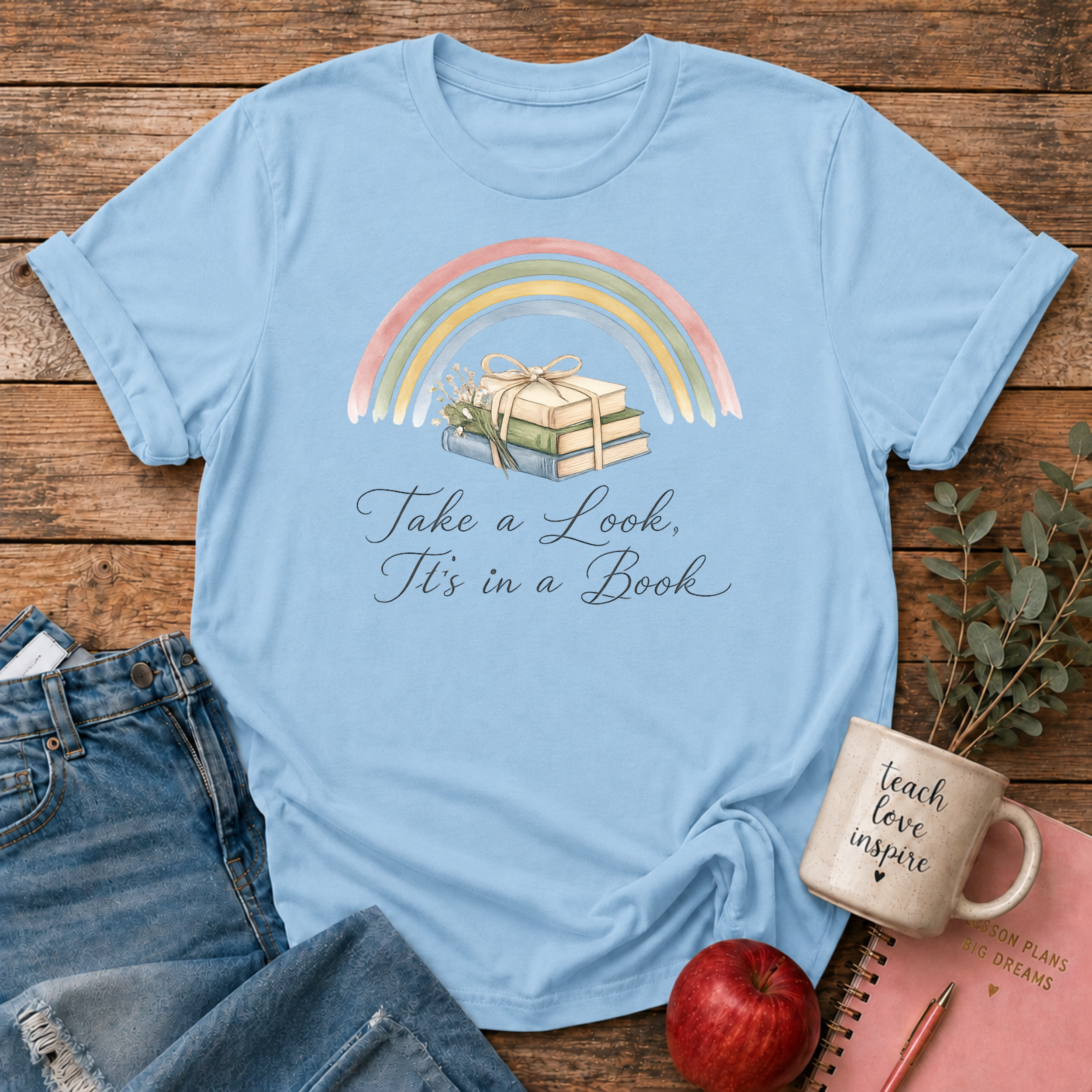 In a Book T-shirt