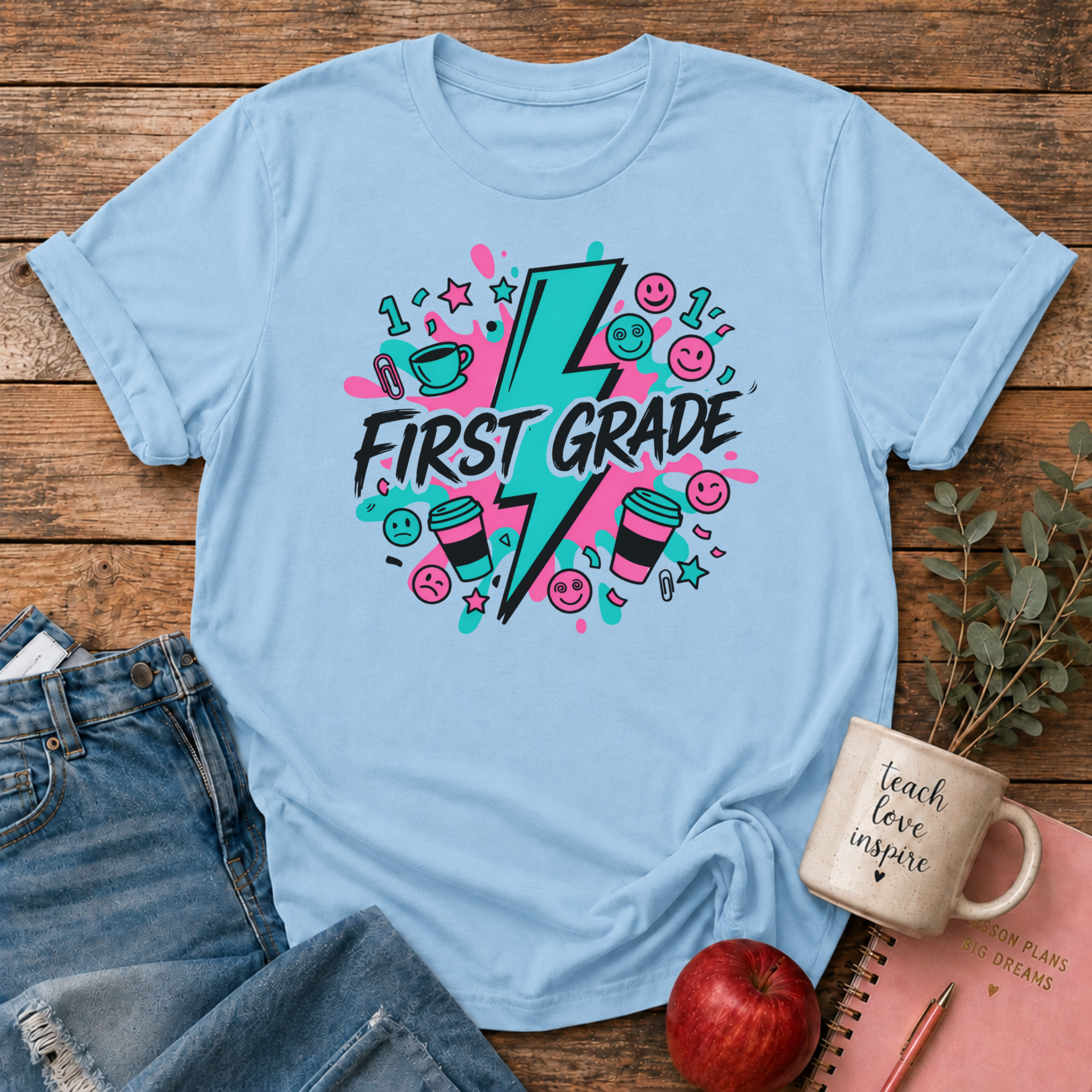 Electric First Grade T-shirt