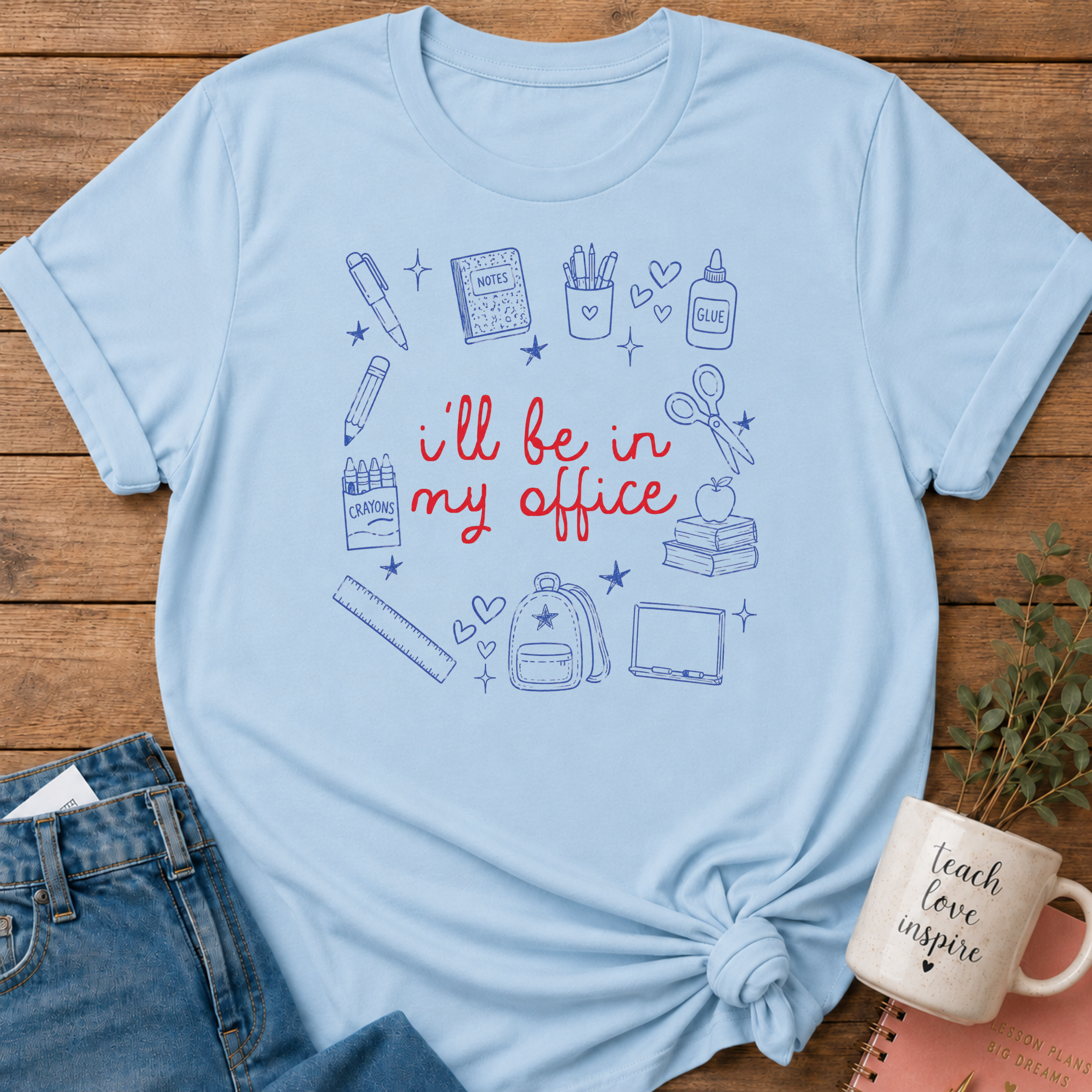 In my Office T-shirt