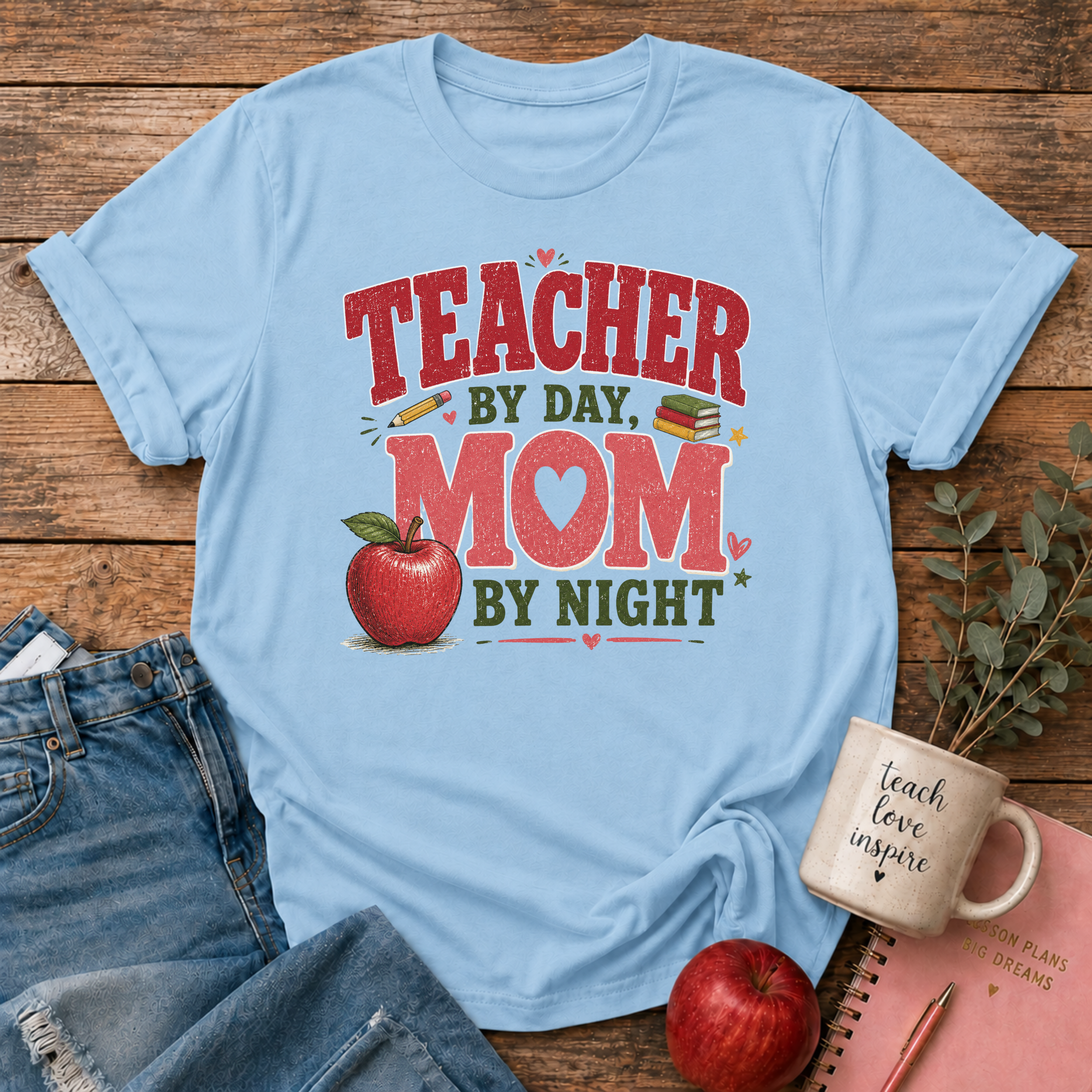 Teacher Mom T-shirt