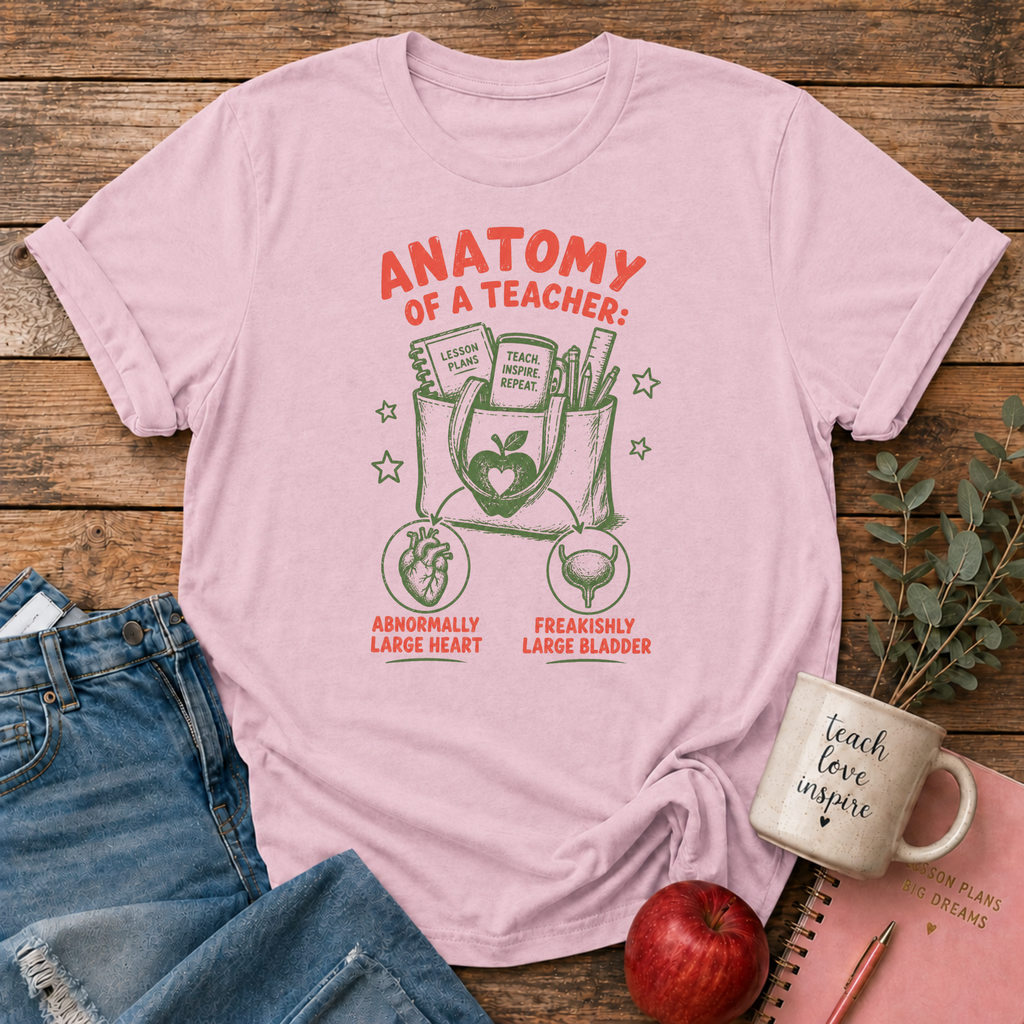 Teacher Anatomy T-shirt