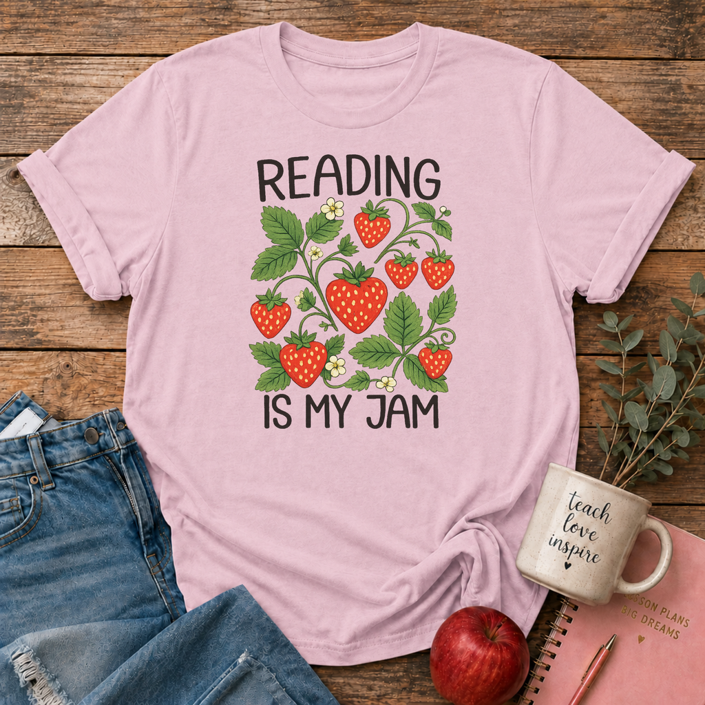 Reading is my Jam T-shirt