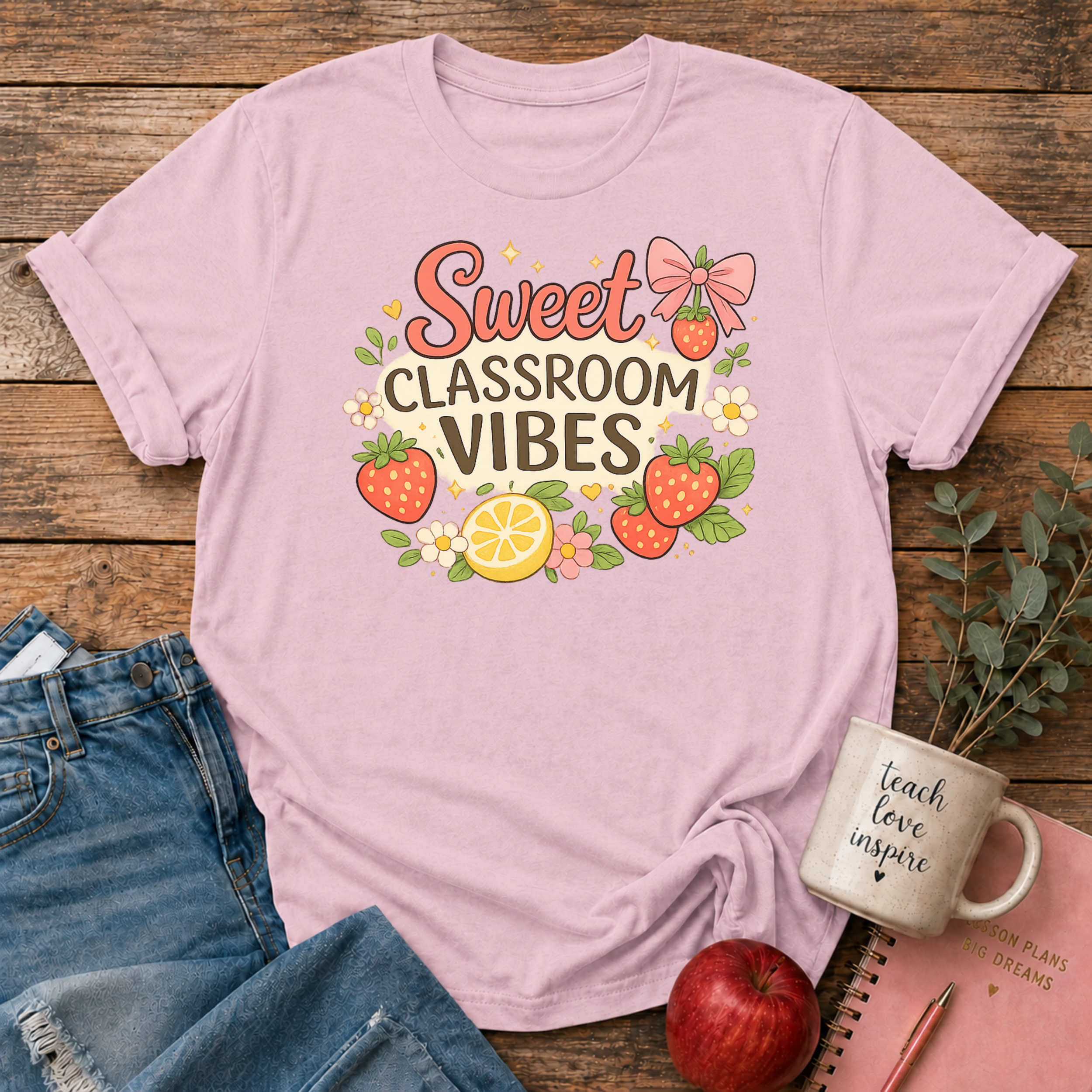 Sweet Classroom Vibes T-shirt