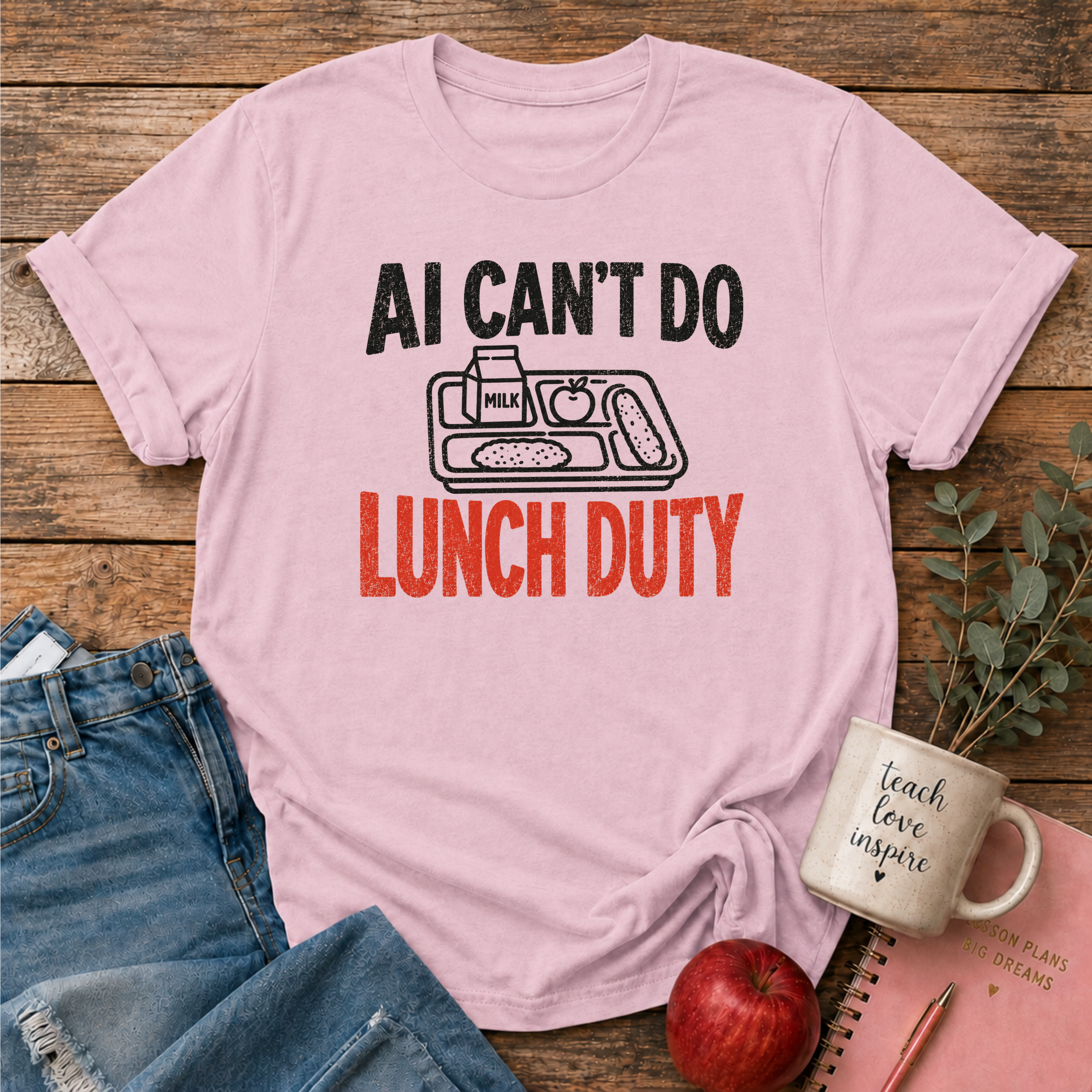 AI Lunch Duty T-shirt