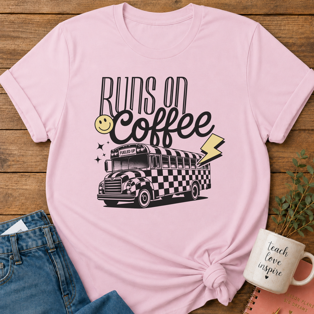 Runs on Coffee T-shirt
