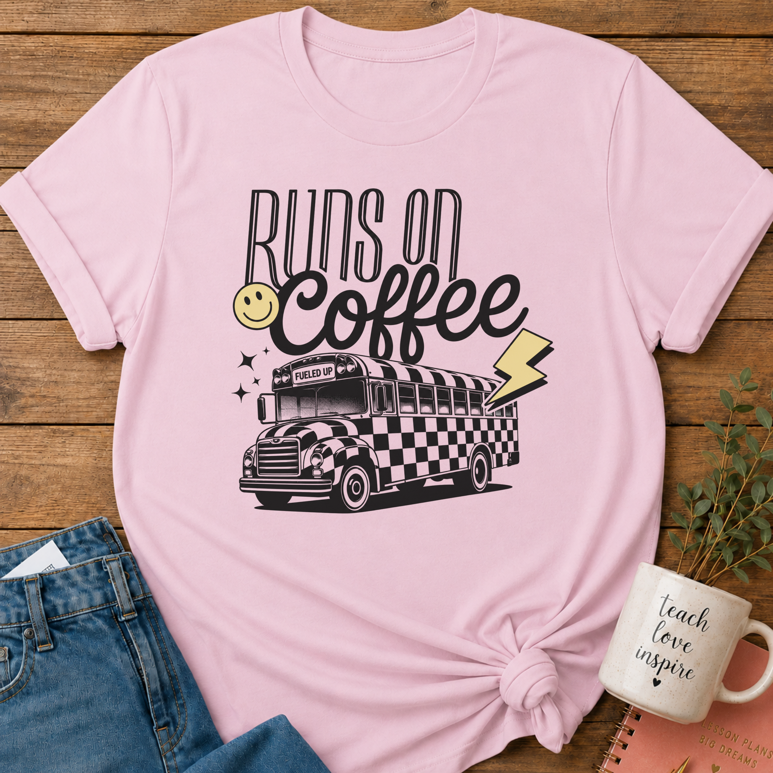 Runs on Coffee T-shirt