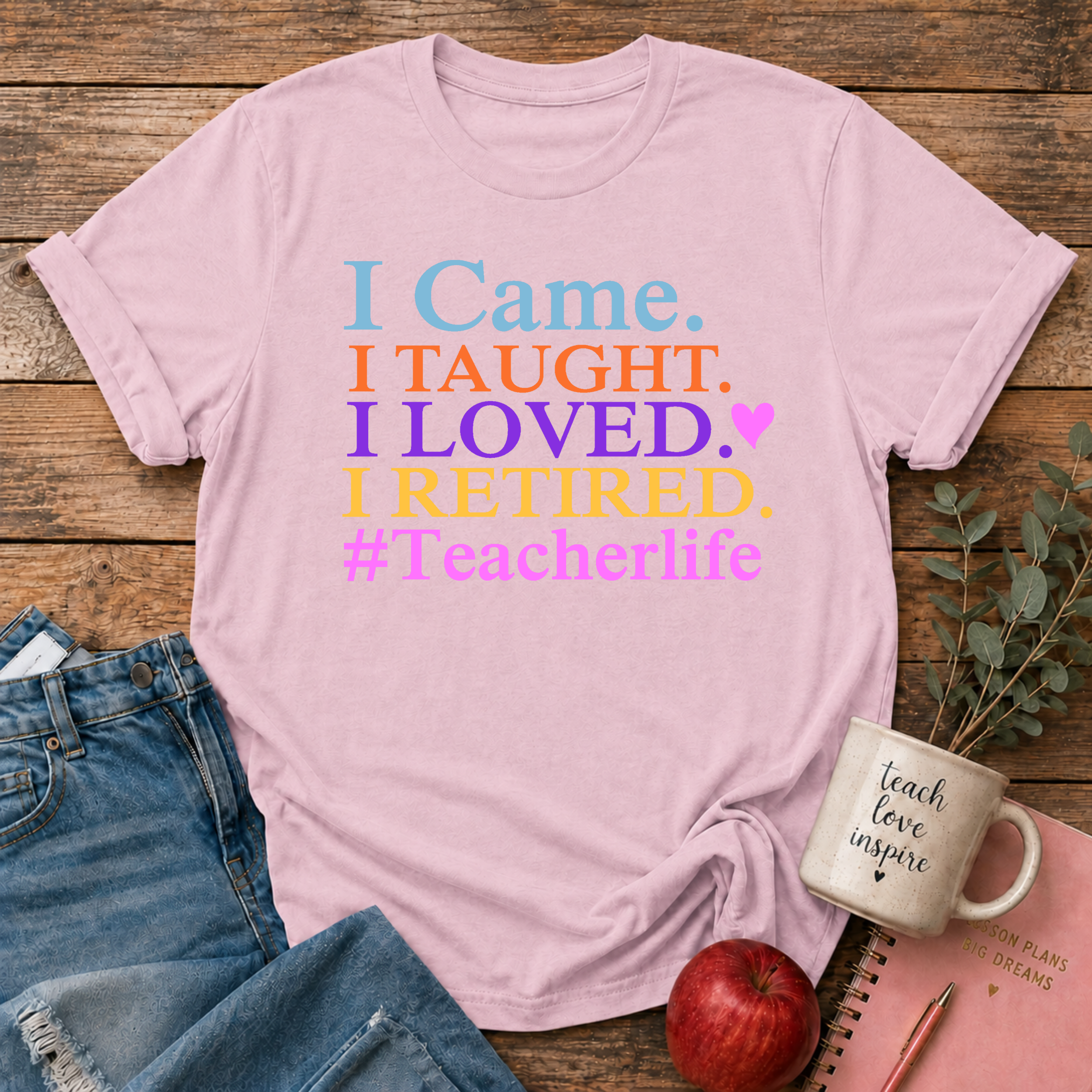 Retired Teacher T-shirt