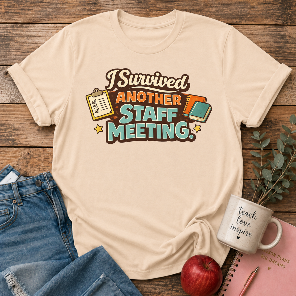 Survived Another Staff Meeting T-shirt