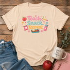 Teach Snack Repeat T-shirt