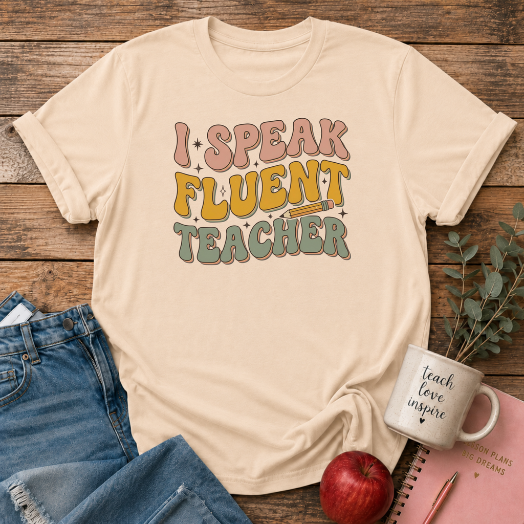 I Speak Fluent Teacher T-shirt