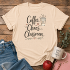 Coffee.Chaos.Classroom T-shirt