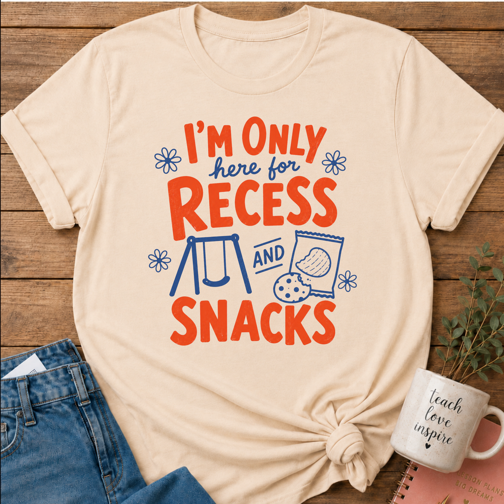 Recess & Snacks T-shirt