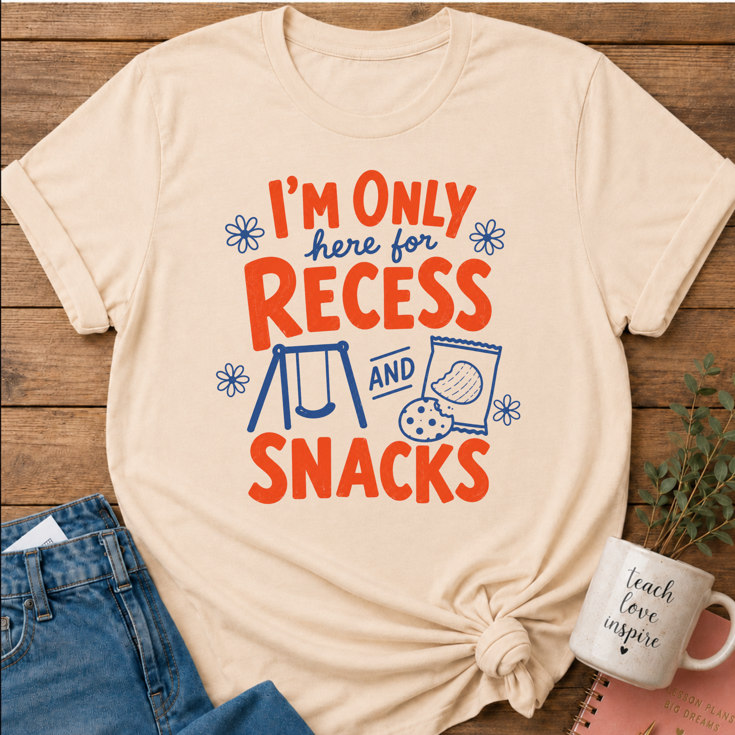 Recess & Snacks T-shirt