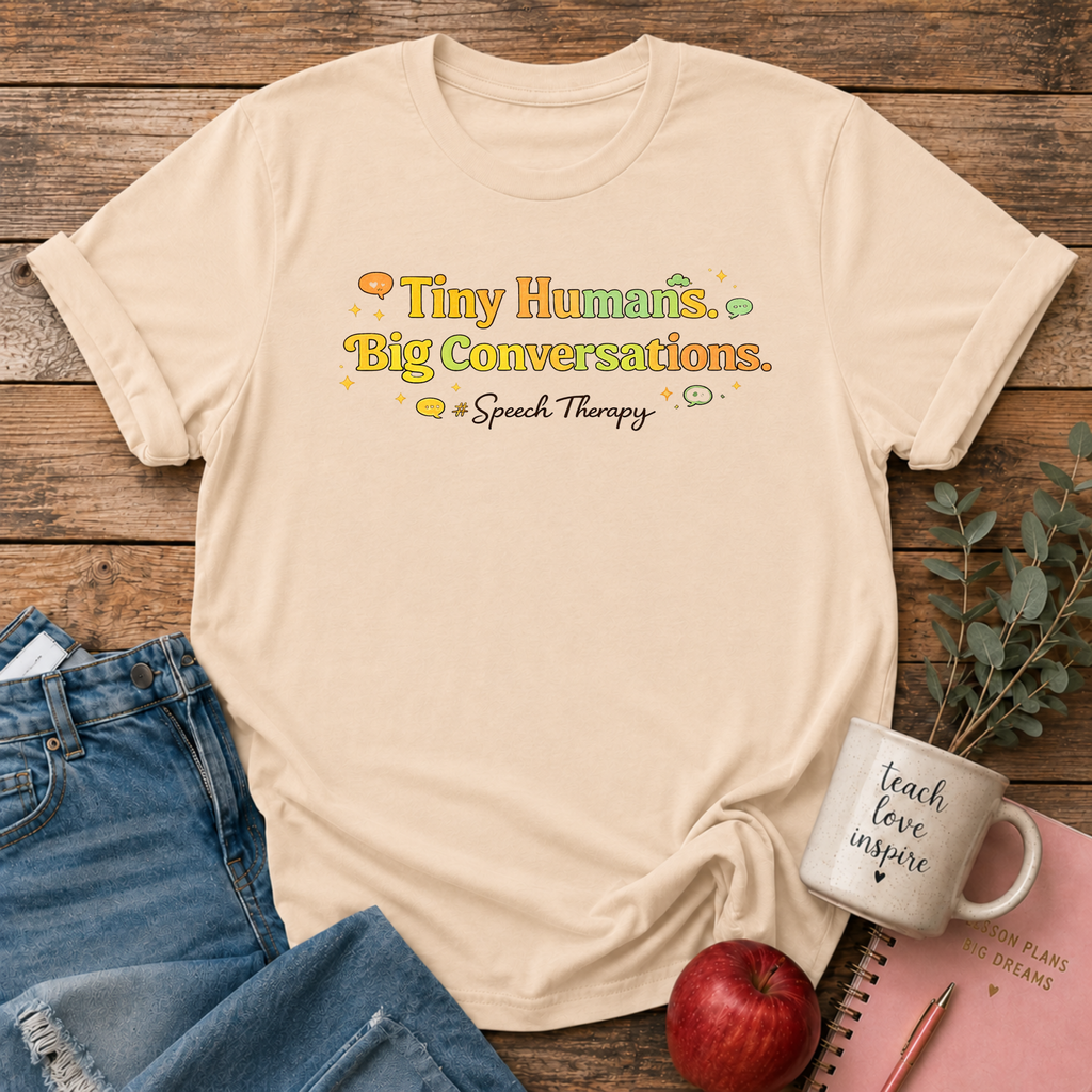 Tiny Humans Big Conversations T-shirt