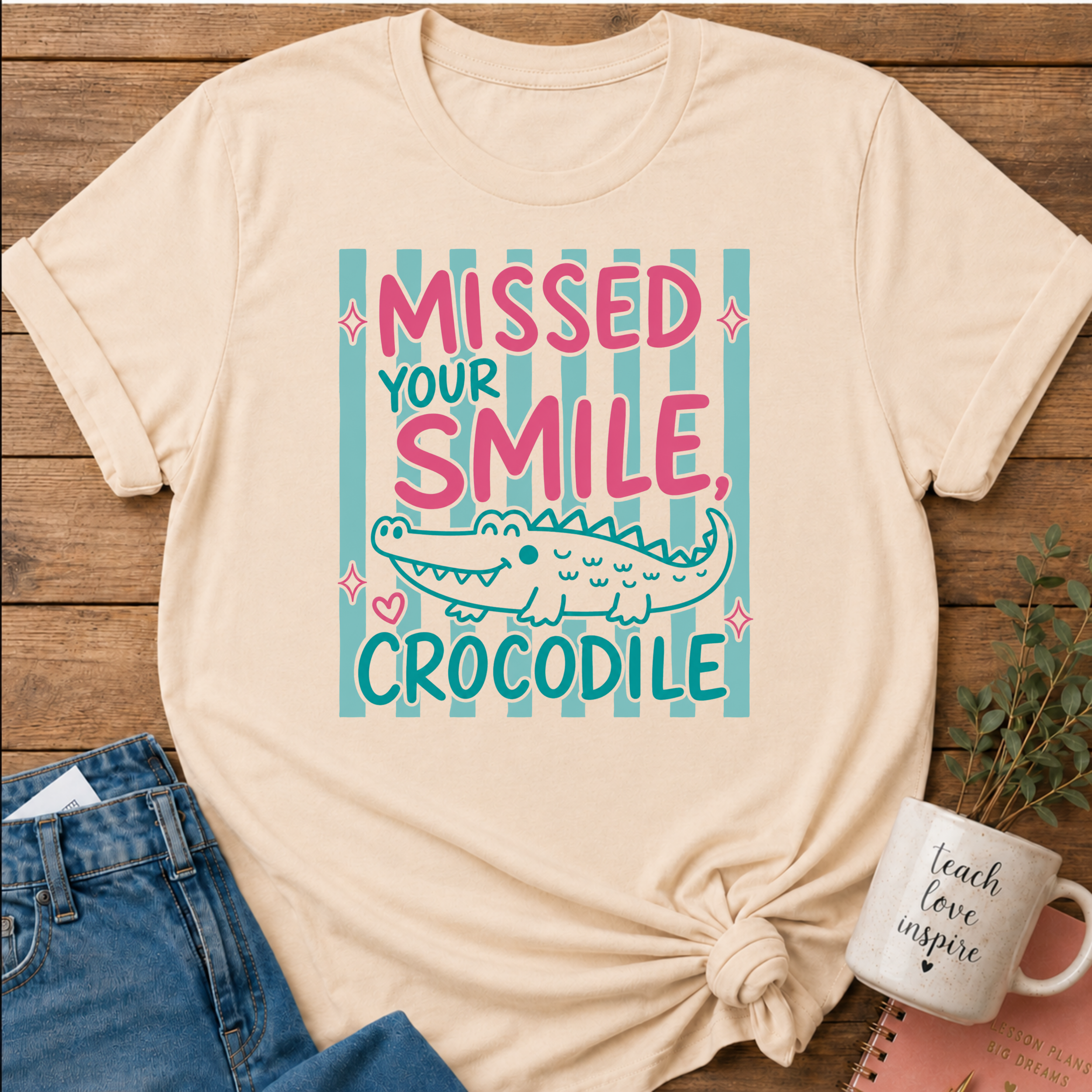 Smile Crocodile T-shirt