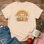 First Grade Retro T-shirt