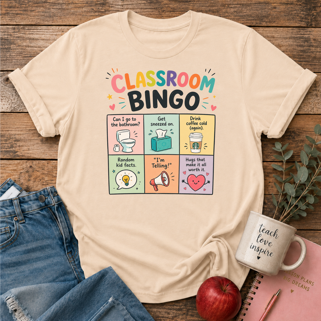 Classroom Bingo T-shirt