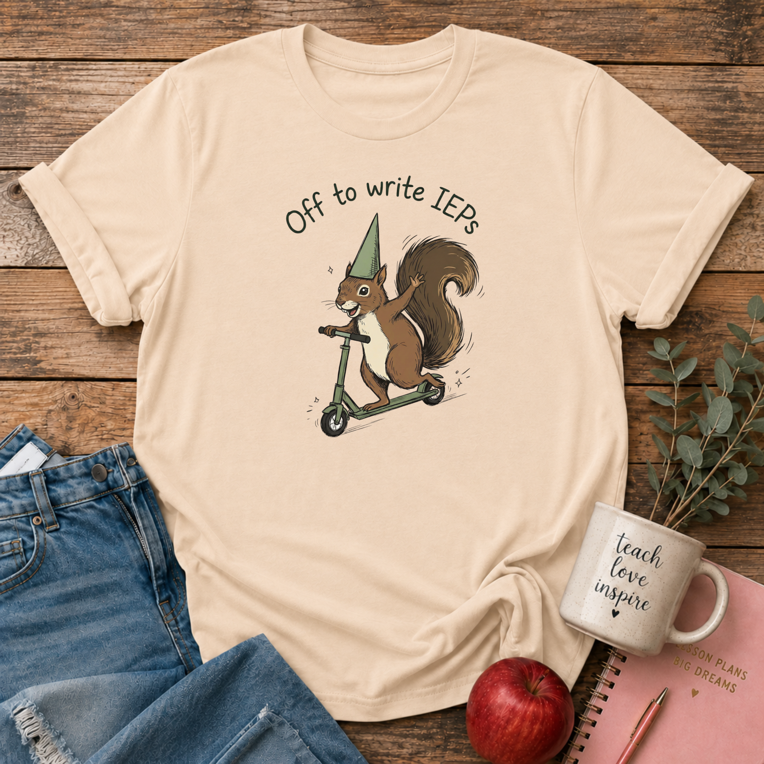 Off to write IEPs T-shirt
