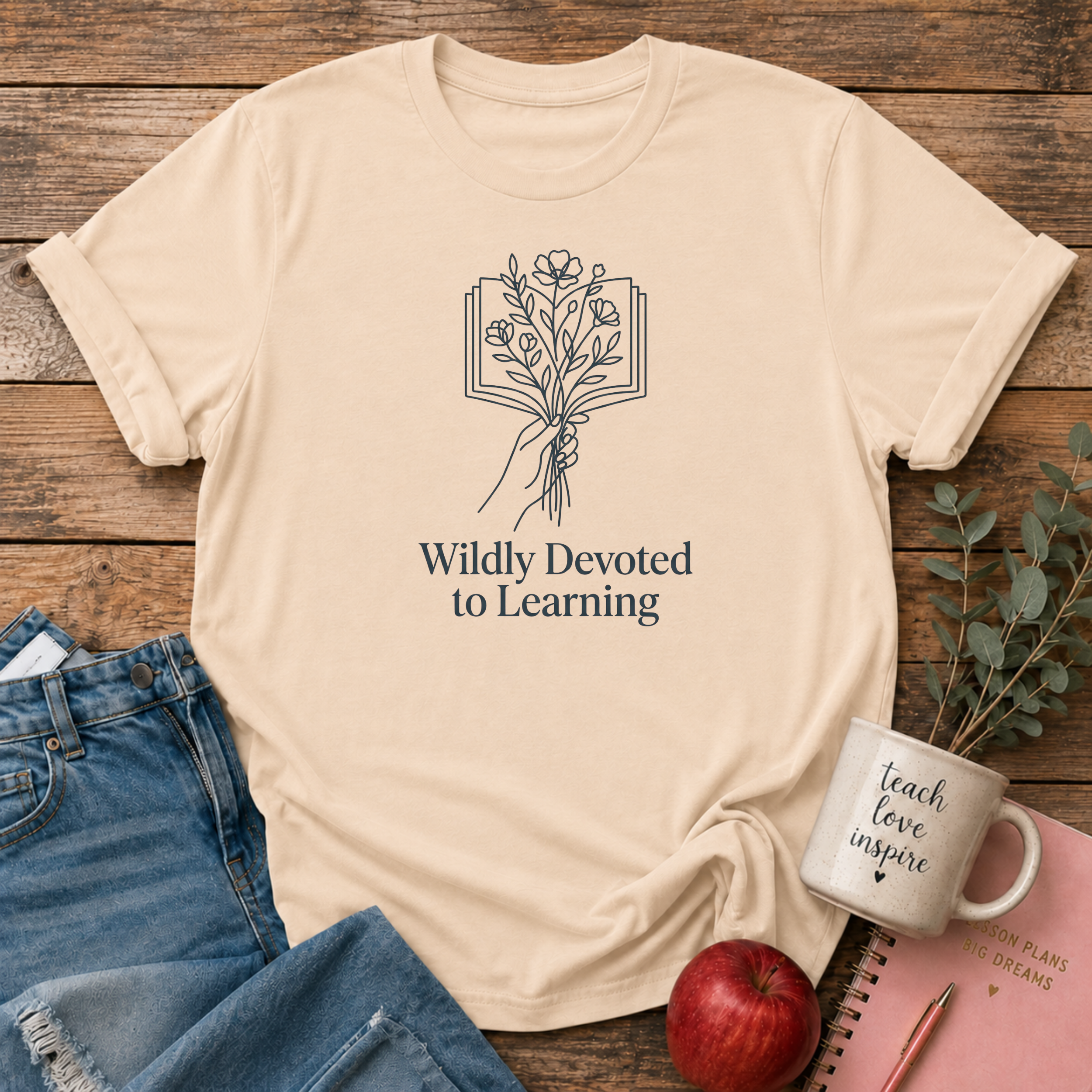 Wildly Devoted to Learning T-shirt
