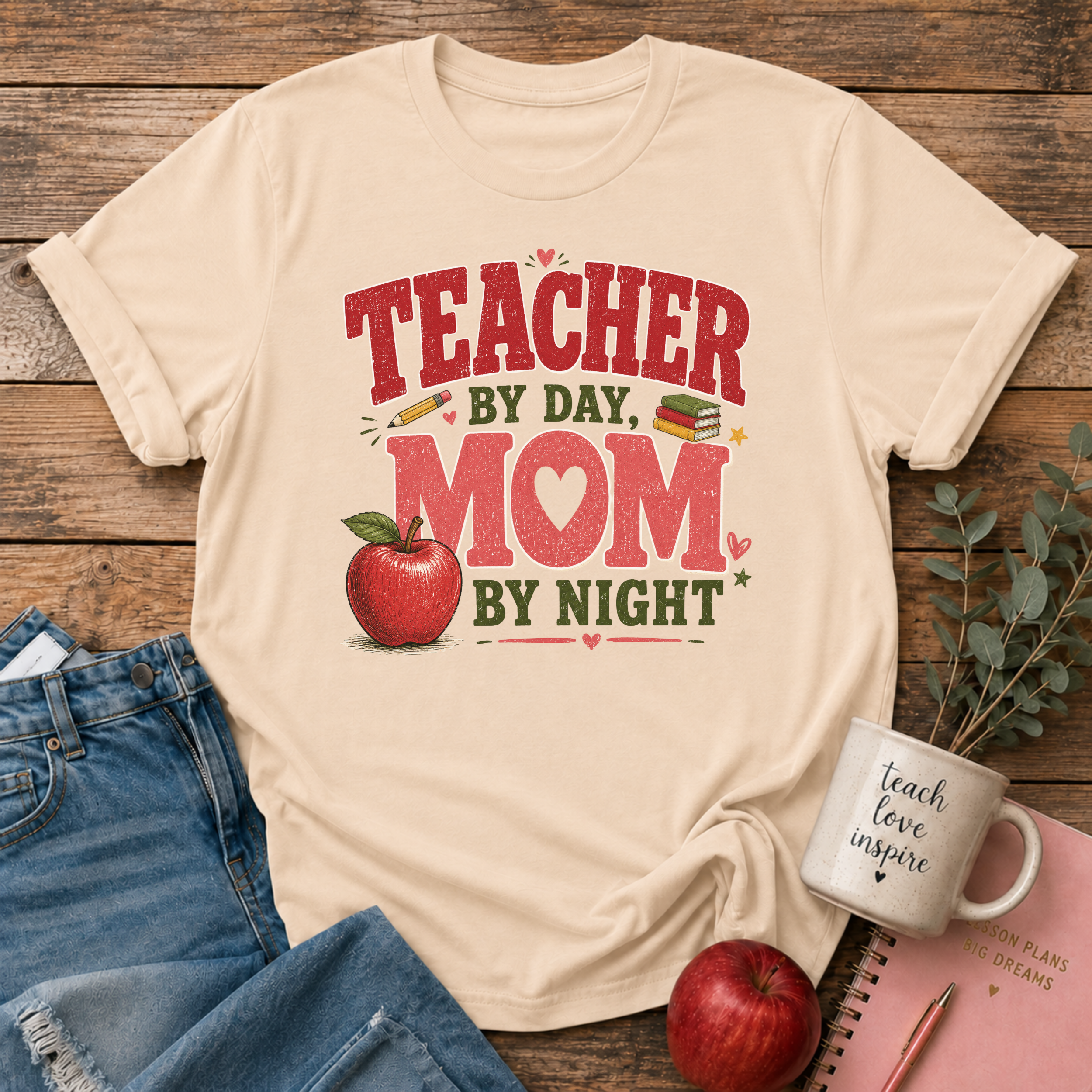 Teacher Mom T-shirt