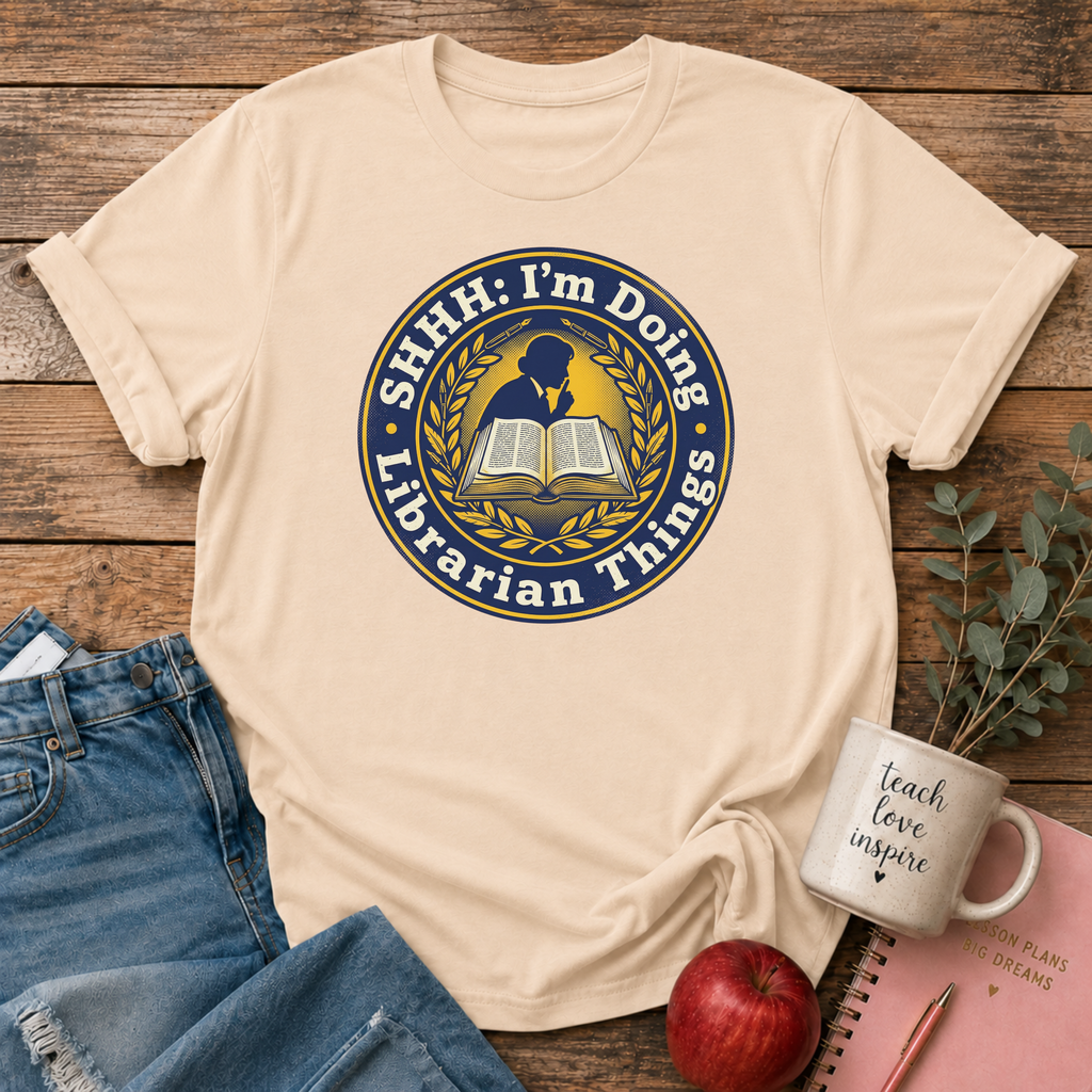 Shhh Librarian Things T-Shirt