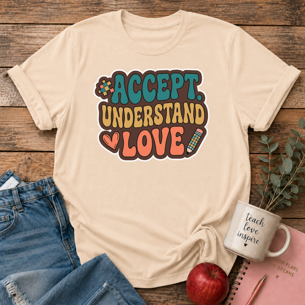 Accept Understand Love T-shirt