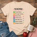 Teacher List T-shirt
