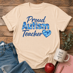Proud Autism Teacher T-shirt