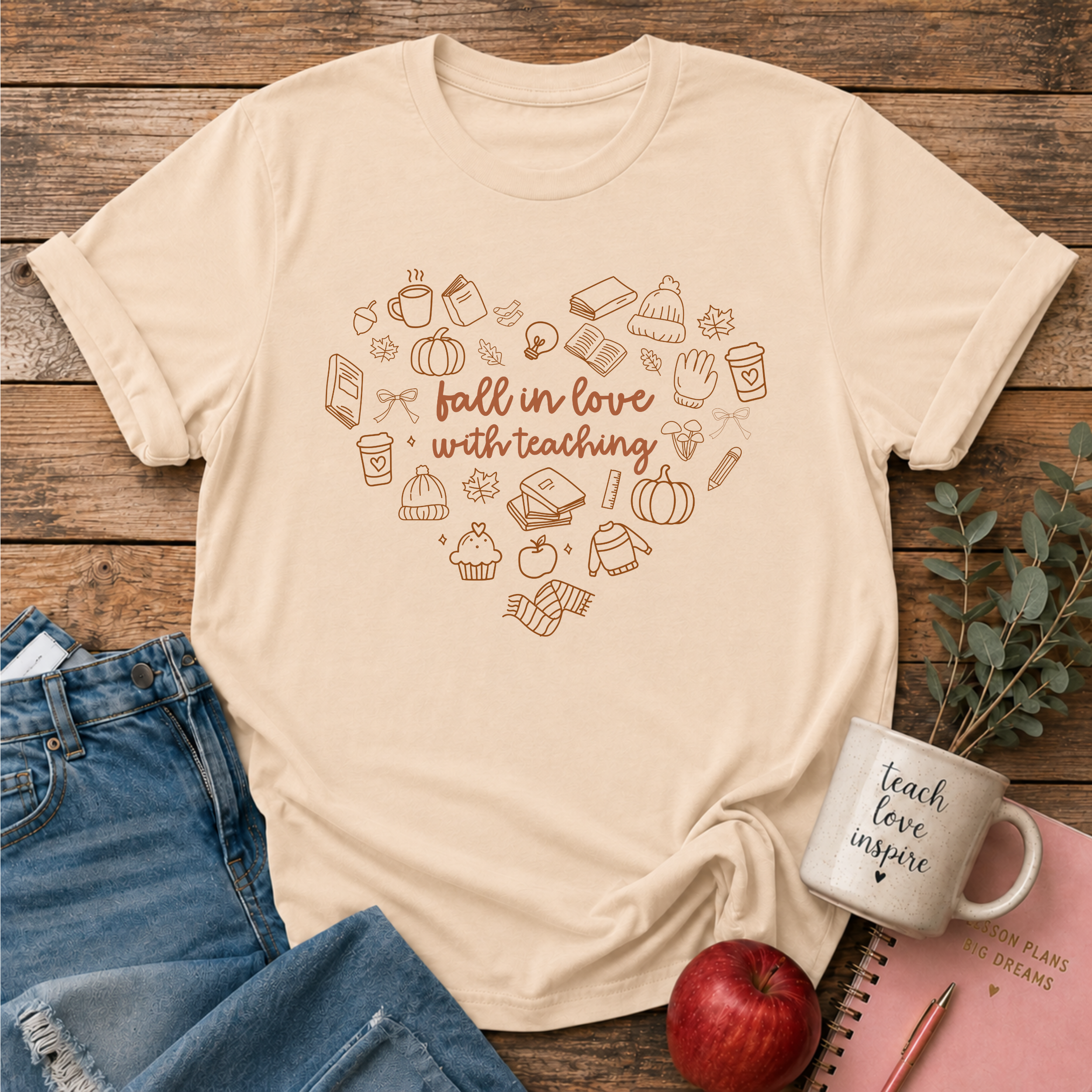 Fall Teaching T-shirt