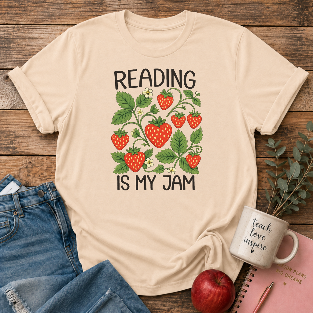 Reading is my Jam T-shirt