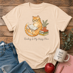 Reading is Happy Place T-shirt